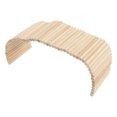 thumbnail image 4 of Pet Pet Hideout Bridge Wooden Safe Bendable Small Pet Climbing Tunnel For Rabbits Guinea Pigs Hamsters, 4 of 8