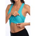 thumbnail image 3 of Charmo Crop Tank Tops for Women Built-in Shelf Bra Racerback Cotton Sports Crop Top 2 Pack, 3 of 6
