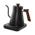 thumbnail image 3 of Lipstore Electric Coffee Kettle Pour over Kettle Prevent Burning Comfortable Grip Boiling Water Kettle 1200W Quick Boil for Restaurant Black, 3 of 8