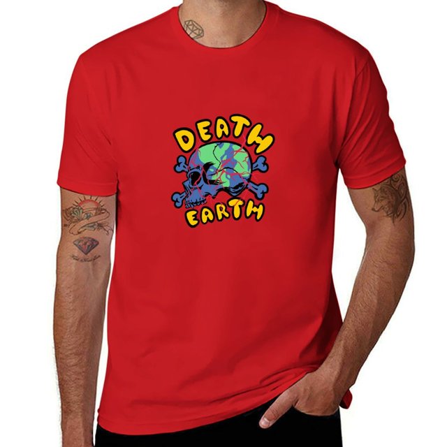 OUSIMEN T-Shirts Skull T-Shirts Graphiques pour Hommes pour Femmes P - 6TG