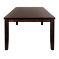 thumbnail image 3 of Topline Home Furnishings Burnished Espresso Dining Table, 3 of 5