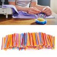 thumbnail image 4 of Sewing , 1000Pcs Bright And Rich Colors Embroidery  Plastic Sewing  Large Eye   For Children's Handwork For Cross-stitch, 4 of 8
