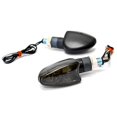 thumbnail image 1 of Krator Smoke Custom Turn Signals Indicator Lights Lamp Compatible with Suzuki Burgman Moped Shuttle FA50 FZ50, 1 of 4