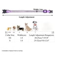 thumbnail image 3 of TIELUTT 2 Adjustable Sizes Color Rhinestone Cat Collars with Tie Girls Cat Collar Cat Bow Tie Please Take Your Shoes off Sign Bow Tie for Cats Breakaway Dog Bow Ties for Large Dogs Dog Hair Color, 3 of 6
