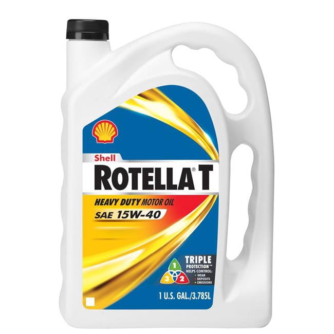 Sopus Products 8232381 1 gal Shell Rotella T SAE 15W-40 Motor Oil