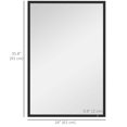 thumbnail image 3 of HOMCOM 24" x 36" Wall Bathroom Mirror for Home Decor, Vanity Mirror, 3 of 10