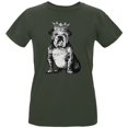 thumbnail image 1 of T-shirt Biologique pour Femmes British Bulldog Crown, 1 of 1
