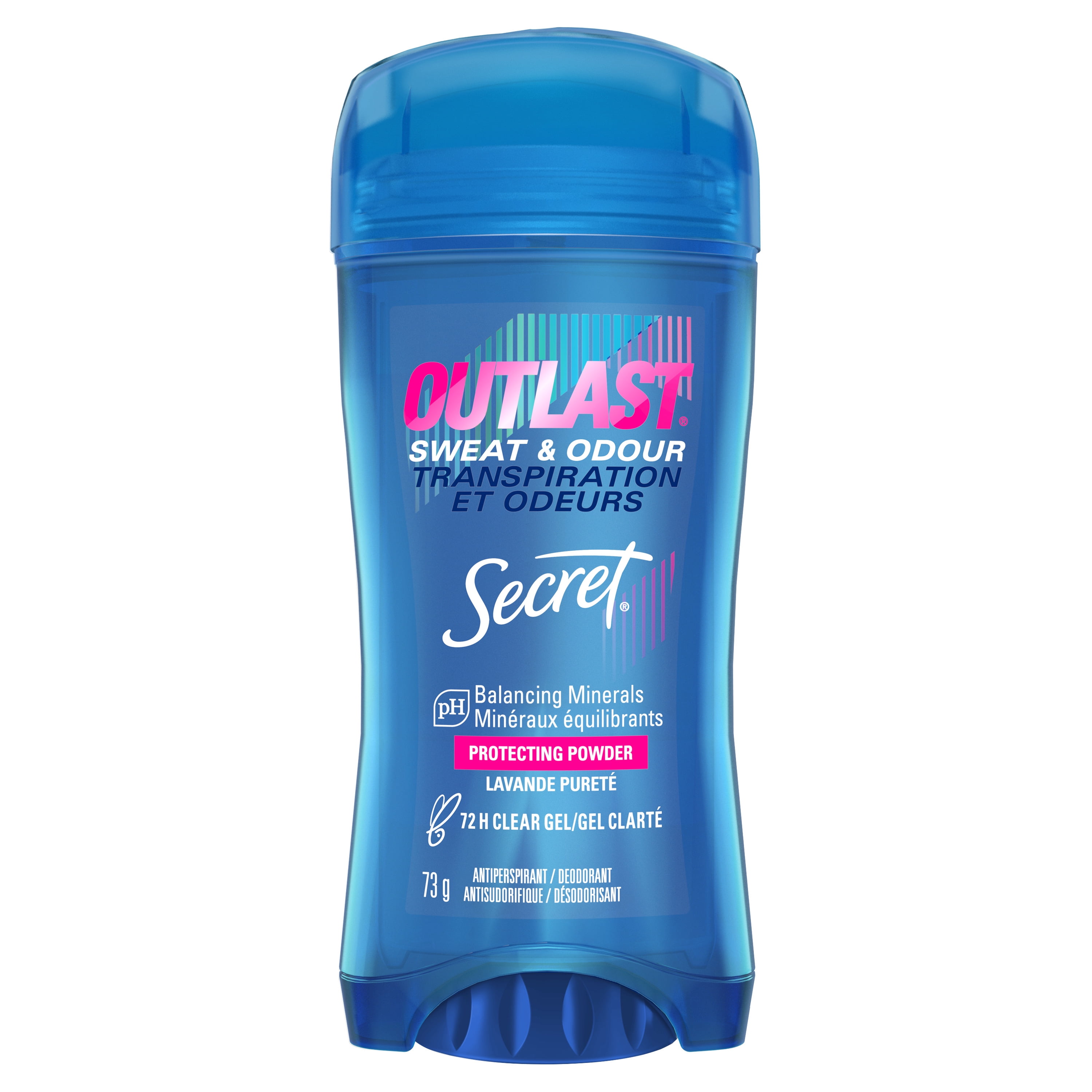Antisudorifique et désodorisant gel clarté pour femmes Secret Outlast Transpiration et odeurs