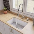 thumbnail image 4 of ALFI brand ABF2718UD-W Évier de Cuisine, Blanc, 4 of 5