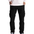 thumbnail image 2 of Mens Work Pants Cargo Mens Cargo Trousers Work Wear Combat Safety Cargo 6 Pocket Full Pants, 2 of 9