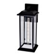 thumbnail image 2 of CWI Lighting Blackbridge 1 Light Outdoor Black Wall Lantern, 2 of 2