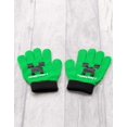 thumbnail image 4 of Minecraft Boys Black Beanie Hat, 4 of 6