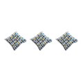 thumbnail image 1 of Decodeary Soft And Comfortable Chair Cushion Pad For Any Chair Cloth Square Chair Cushion Seat Cushion Pad Chair Pad Breathable Geometric Elegance 3Set, 1 of 6