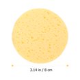 thumbnail image 3 of Miangastore Face Cleansing Sponges Yellow 10Pcs 3.14X3.14X0.39In, 3 of 8