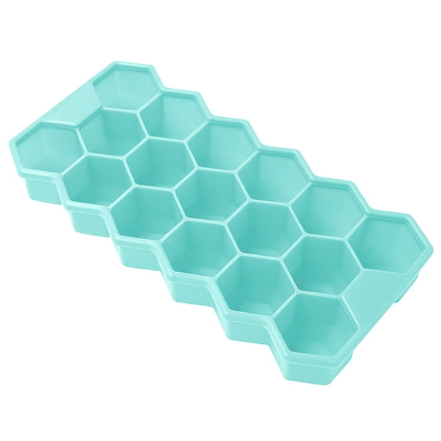 TIMIFIS Ice Tray 17 Cells Honeycomb Ice Tray Odorless Ice Tray Ice Kitchen Gadgets