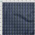 thumbnail image 4 of oneOone Viscose Chiffon Black Fabric Geometrical Craft Projects Decor Fabric Printed By The Yard 42 Inch Wide, 4 of 5