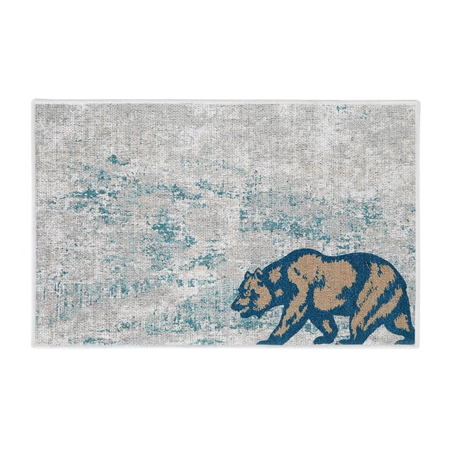 Non-Skid Ultra-Thin Area Rugs Washable Multipurpose 20 x 31 Inches Floor Mat