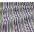 thumbnail image 4 of oneOone Tissu Jersey en Viscose Tissu à Rayures Multicolores Imprimés au Mètre 60 Pouces de Large, 4 of 4