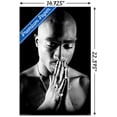 thumbnail image 2 of Tupac - Praying Wall Poster, 14.725" x 22.375", 2 of 4