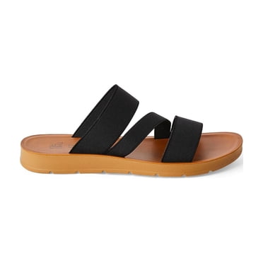 Time and Tru Women's Elastic Strap Sandals