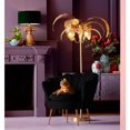 thumbnail image 3 of Heavenly Collection Lot de 2 Fauteuils d'Appoint Velours pour Salon Chambre Coiffeuse, Noir, Style Glamour, 3 of 8