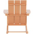 thumbnail image 3 of Palms Modern Adirondack Plastic Outdoor Rocking Chairs (Set of 4), 3 of 8