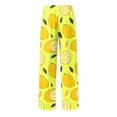 thumbnail image 4 of Pisexur Sweatpants for Men High-end Fabric Work Pants for Men,Men Printing Elastic Waist Draw Rope Pocket Full Length Pants Yellow,S, 4 of 5