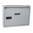 thumbnail image 1 of Rongfmy Locking Wall Mount Mailbox, Mail Boxes Outdoor with Combination Lock, Key Drop, 1 of 9