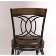 thumbnail image 2 of Hillsdale Tabouret de Bar Pivotant de 47 Po en Marron Antique, 2 of 5