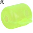 thumbnail image 4 of Qiilu 50pcs Plastic Lures Baits Box Squid Lure Hook Storage Case Fluorescent Yellow, 4 of 8