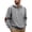 Grey, variant on AnuYalue Men's Button Up Hoodie Fall Winter Sherpa Lined Pullover Outdoor Warm Hooded Sweatshirt Soild Color Drawstring Hoodies