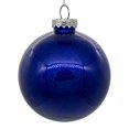 thumbnail image 2 of Vickerman N211522 Boule Transparente Pailletée Bleu Cobalt de 6 Po - 4 par Sac, 2 of 3