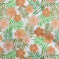 thumbnail image 1 of oneOone Silk Tabby White Fabric Tropical Leaf Craft Projects Decor Fabric Printed By The Yard 42 Inch Wide, 1 of 4
