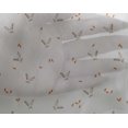 thumbnail image 4 of oneOone Georgette Viscose Fabric Carrot & Rabbit Face Animal Decor Fabric Printed BTY 42 Inch Wide, 4 of 4