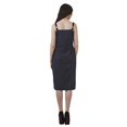 thumbnail image 2 of Bimba Button Down Dress For Women Chambray Pinafore DressKnee Length Short Dress, 2 of 7