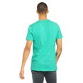 thumbnail image 2 of BELLA+CANVAS T-Shirt Jersey CVC pour Homme, G, Vert Mer Chiné, 2 of 3