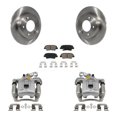 thumbnail image 1 of CMX Rear Disc Brake Caliper Rotors and Ceramic Pads Kit for Car Hyundai Elantra Coupe KC8-100496C, 1 of 11