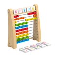 thumbnail image 4 of lionlar Add Subtract Abacus Ten Frame Set with Number Cards Educational Counting Toy for with cards, 4 of 9
