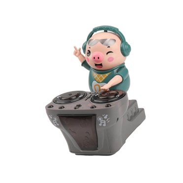 Little DJ Pig Music Toy Dancing Piggy Dace Pig Electronic Doll for Baby Kids Battery Operated