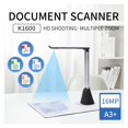 thumbnail image 2 of Appareil Photo Scanneur de Documents pour l'Enseignement avec Numériseurs Photo au Format 16MP HD A3 pour Portable PC Portable Entraînement en Ligne avec OCR, Facile à Utiliser, 2 of 7