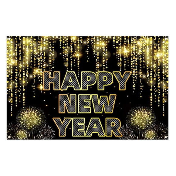 Party Supplies Set Banner City Theme Decor for New Year'S Countdown Celebration Party Decor Birthday Decorations