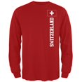 thumbnail image 1 of World Cup Switzerland Red Long Sleeve T-Shirt, 1 of 1