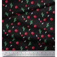 thumbnail image 3 of Soimoi Cotton Cambric Fabric Triangle,Floral & Cactus Tree Decor Fabric Printed Yard 42 Inch Wide, 3 of 3