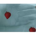 thumbnail image 4 of oneOone Georgette Viscose Fabric Strawberry Fruit Print Fabric BTY 42 Inch Wide, 4 of 4