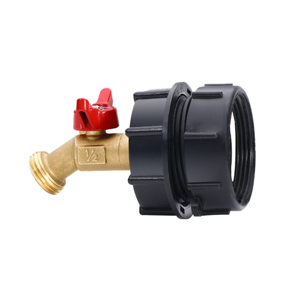 Binwennn Kitchen Out Faucet Kitchen Faucet Head Replacement Stainless Steel Reliant Kitchen Faucet Portable Tank Adapter 60 Wire 1000L Bucket IBC Ton Bucket Fittings X 6 Brass Faucet Faucet