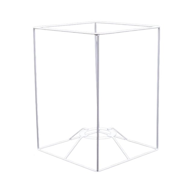 Milaget Lamp Shade Frame Bedside Light Stand Lightweight Portable DIY Metal 14cm x 12 cm