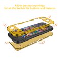 thumbnail image 2 of Switch Lite Protective Case, TPU Shockproof Anti-Slip Switch Lite Cover Hard Case with Nintendo Switch Thumb Grips (Yellow), 2 of 6