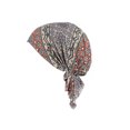 thumbnail image 1 of Chemo Chapeau Impression Foulard Femmes Coton Musulman Turban Stretch Cheveux Perte Liée Baotou Chapeaux, 1 of 7