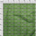 thumbnail image 3 of oneOone Cotton Poplin Twill Green Fabric Block Sewing Craft Projects Fabric Prints By Yard 56 Inch Wide-L8, 3 of 5