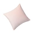 thumbnail image 2 of Seat Cushion Cover Solid Color Velvet Replacement Soft Decorative Reusable Zipper Sofa Pillow Case Accessories Light Pink 45x45cm, 2 of 9